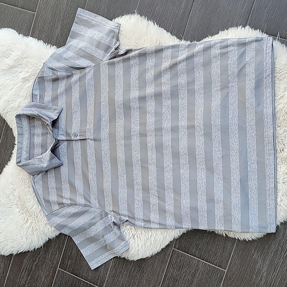 Old Navy Active Striped Polo sz S